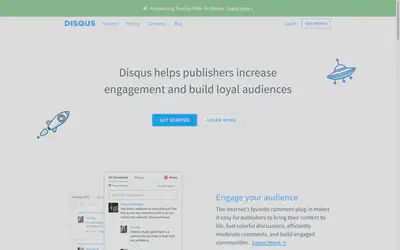 Create an account on Disqus.