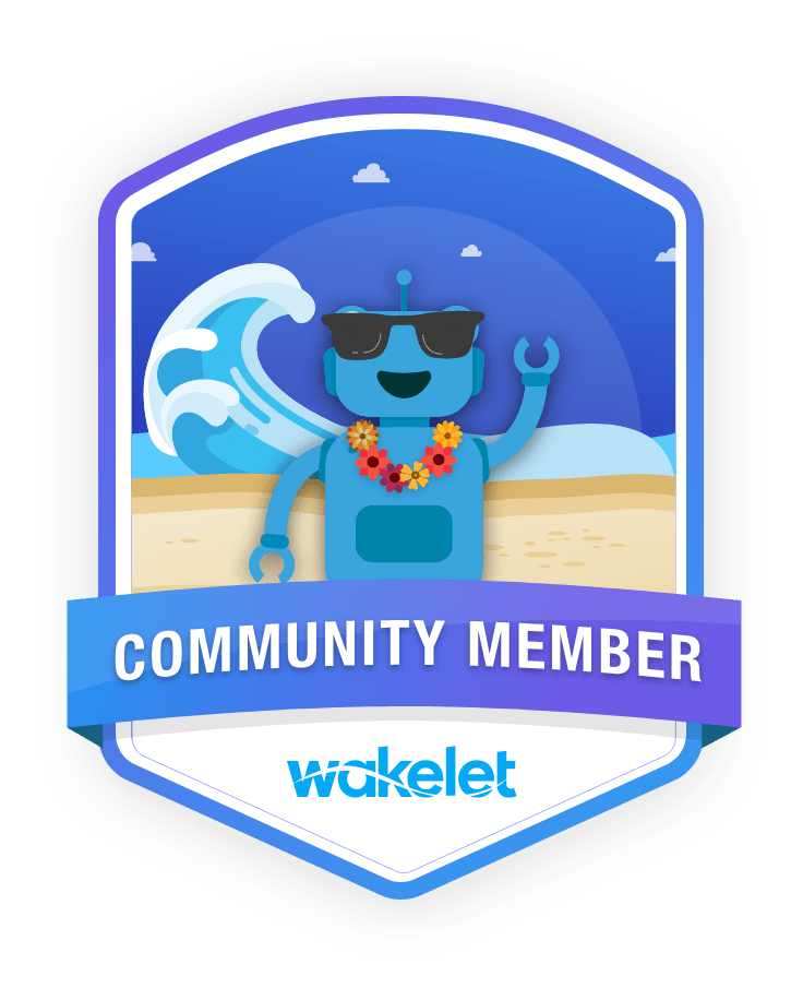 Wakelet Community Badge